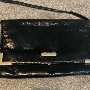 Michael Kors Black Leather Clutch